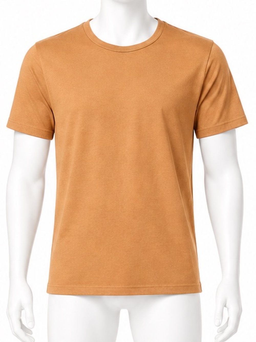 good fellow lyndale tee Men's Crew Neck T-Shirt in Camel size medium